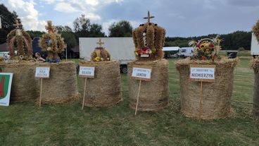 Gmina Ostrówek była gospodarzem niedzielnych Dożynek Powiatu Wieluńskiego